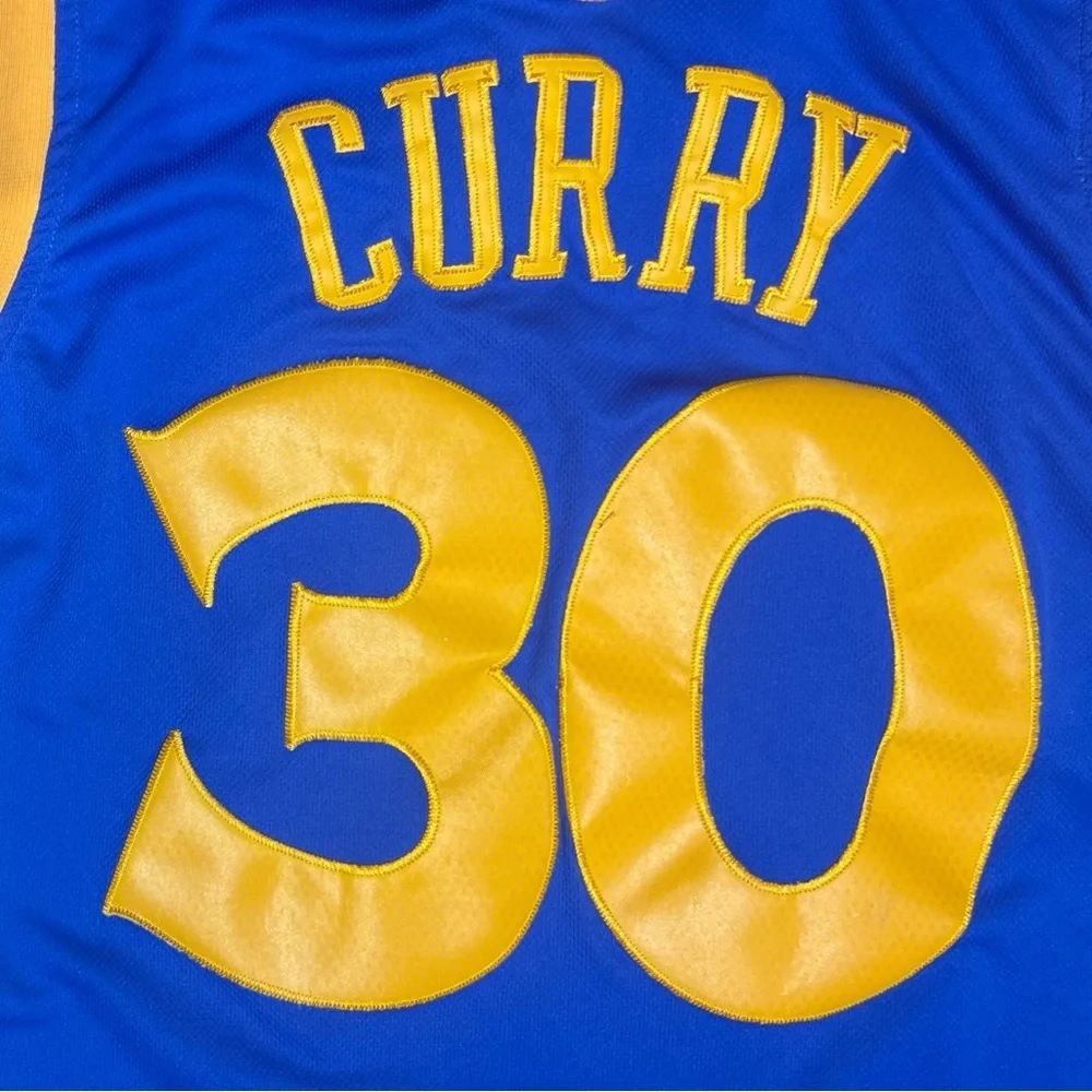 Steph Curry Golden State Warriors Adidas Basketball Jersey
